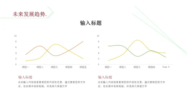 橙色商务风简约风餐厅商业计划书PPT模板
