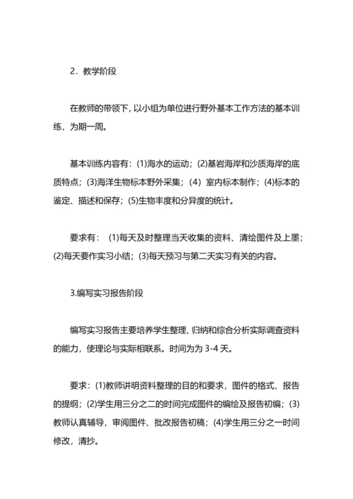动物学野外实习总结.docx