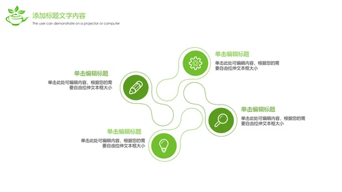 唯美小清新茶园文化茶艺茶道PPT模板