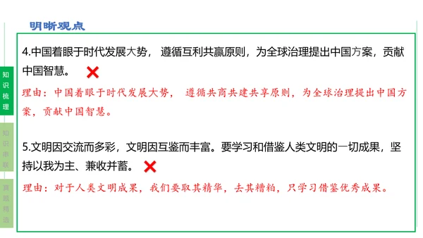 第二单元  世界舞台上的中国单元复习课件(共46张PPT)2023-2024学年度道德与法治九年级下