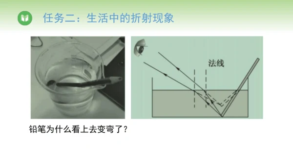 2024-2025学年人教版物理八年级上册4.4光的折射课件（31页ppt）