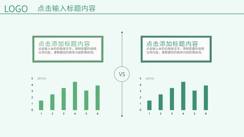 绿色春天教学说课通用PPT模板