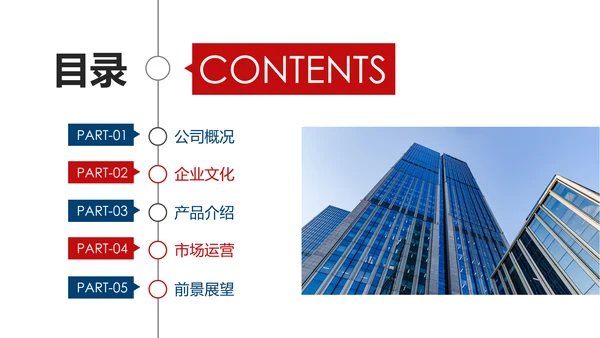 欧美风格企业宣传产品介绍PPT模板