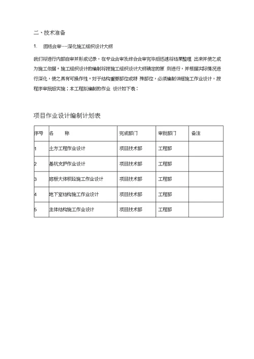 门诊楼施工组织设计方案DOC41页