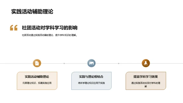 社团魅力与学习热情