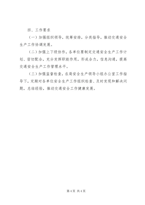 交通系统安全生产工作计划.docx