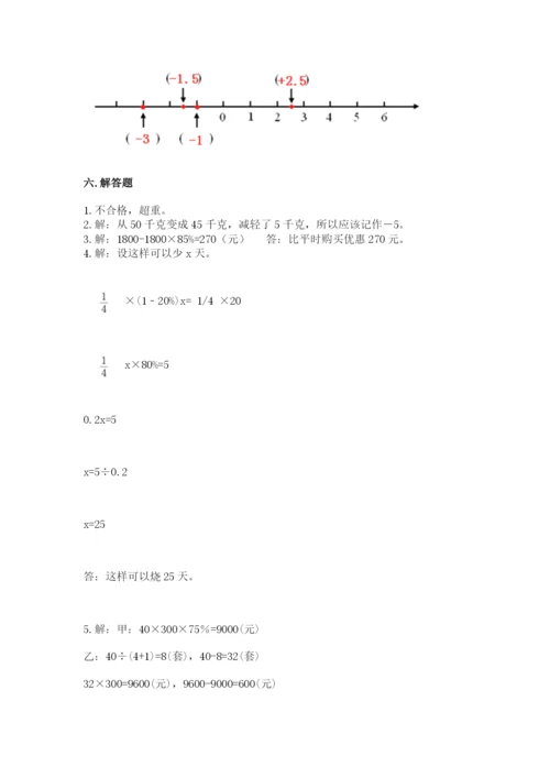 沪教版数学六年级下册期末检测试题【历年真题】.docx