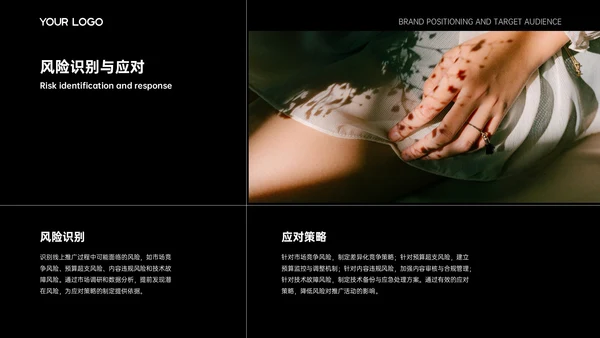 黑白色简约欧美风策划方案PPT模板