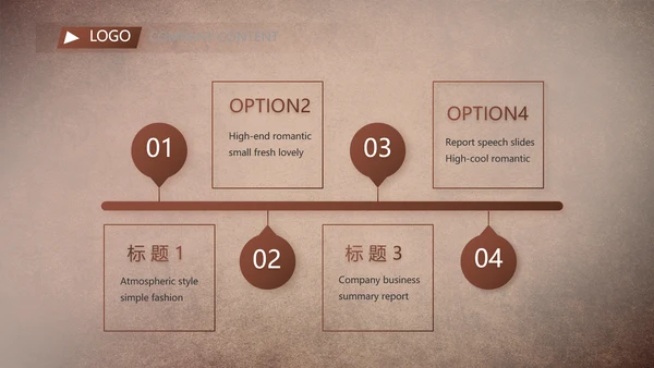 复古欧式风格工作总结商务PPT