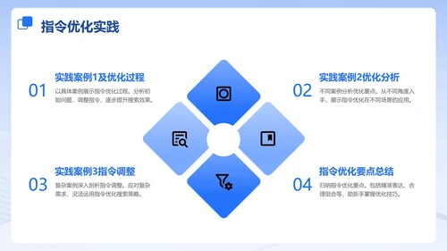 蓝色玻璃风渐变DeepSeek使用指南PPT模板