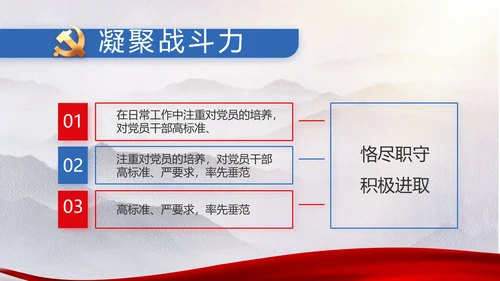 奋进新时代七一讲话ppt党课