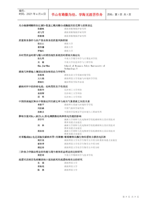 自然科学优秀学术论文一等-湖南省化工化学学会.docx