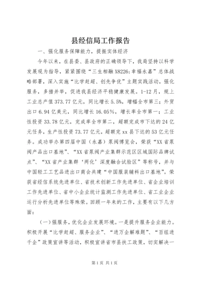 县经信局工作报告.docx