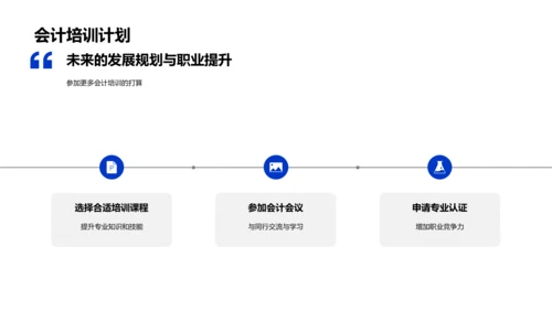 会计部门半年工作总结PPT模板