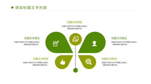 绿色唯美乡村旅游文化PPT模板