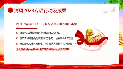 清风行动严打农村赌博违法犯罪清风PPT课件赌博打击赌博