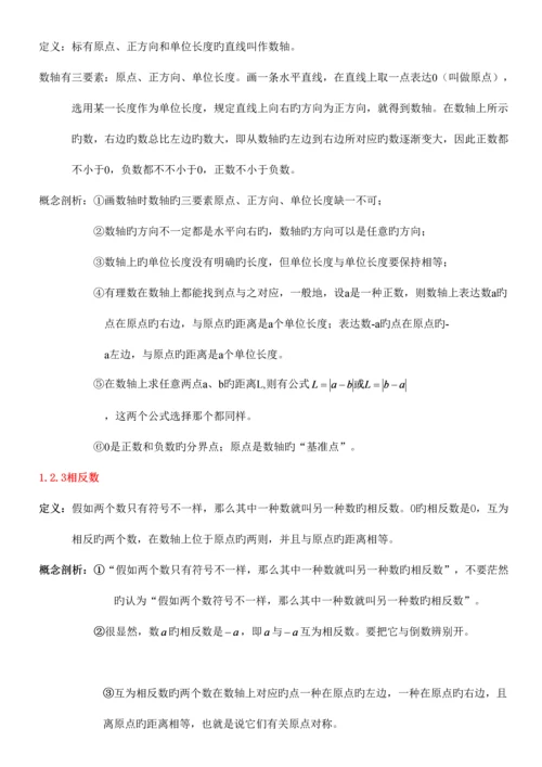 2023年初中人教版数学上册知识点总结mch.docx