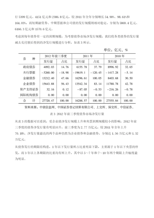 2012年的中国债券市场.docx