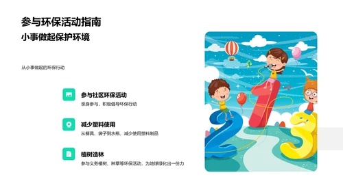地理学与环境保护课堂PPT模板
