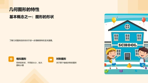 几何图形学习报告PPT模板