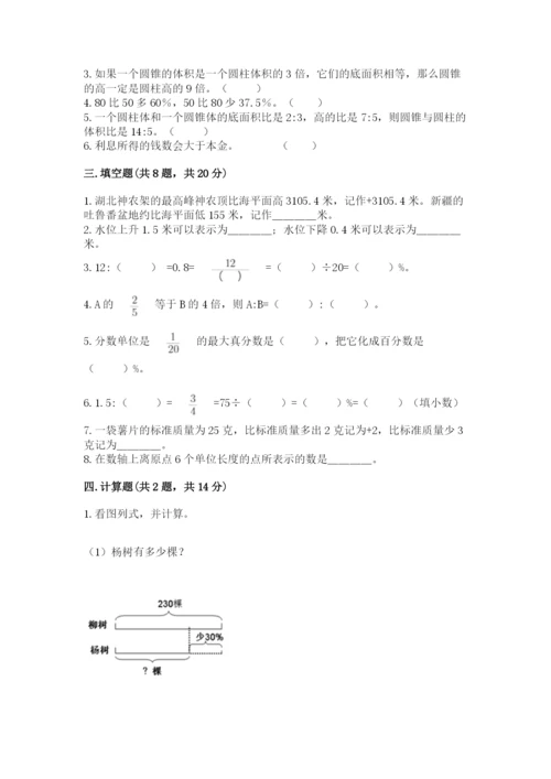 滨州地区小升初数学测试卷新版.docx