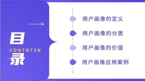互联网电商用户画像解决方案通用PPT模板