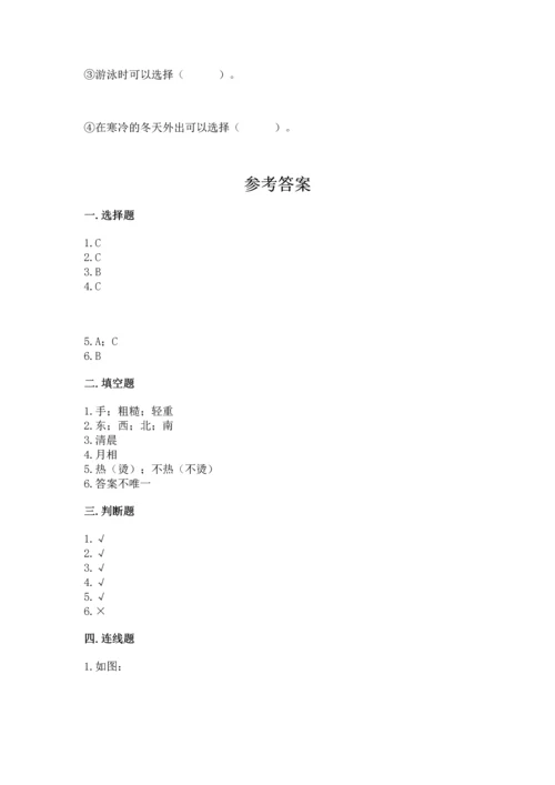 教科版二年级上册科学期末测试卷精品【考点梳理】.docx
