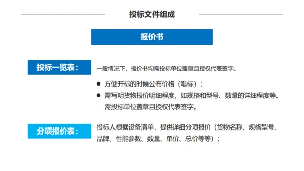 招投标知识培训通用PPT模板