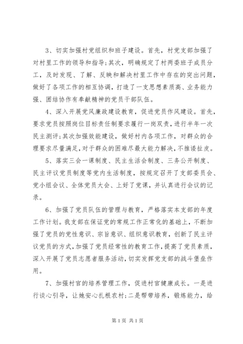 村支部书记抓党建工作述职报告 (2).docx