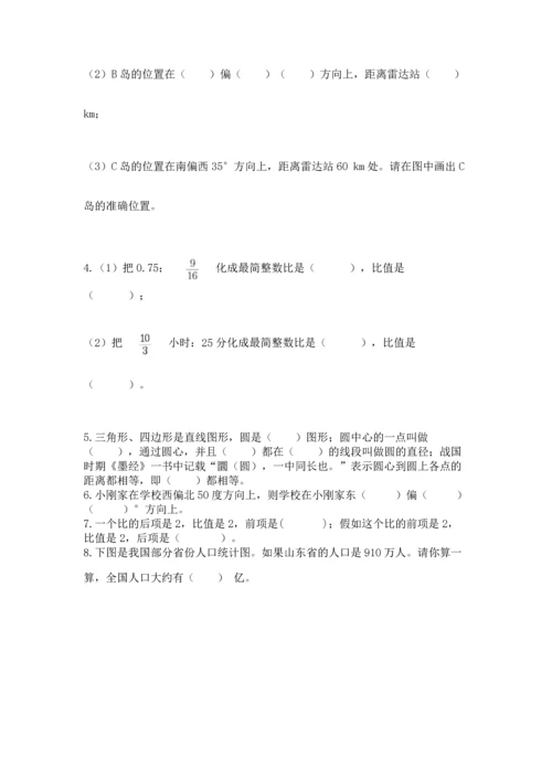 六年级上册数学期末测试卷及参考答案ab卷.docx