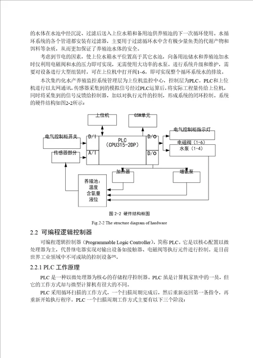 的集约化水产养殖监控系统设计农业电气化与自动化专业论文