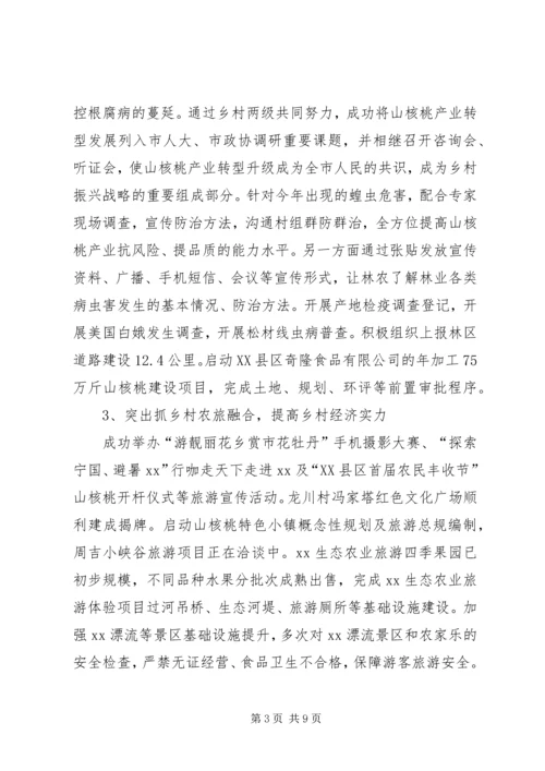 乡镇政府某年工作总结及某年工作计划.docx