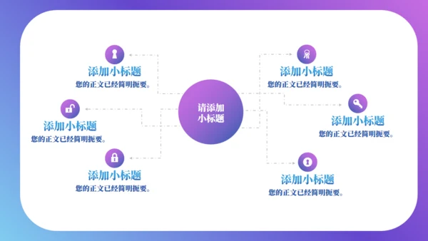 工作情况汇报总结计划通用PPT模板