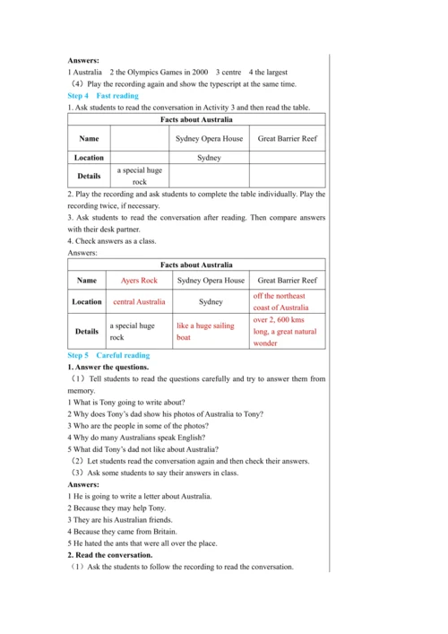 【轻松备课】外研版初中英语九年级上Module 10 Unit 1教学详案
