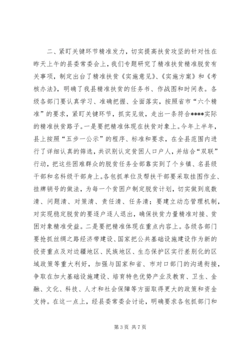 在XX年精准扶贫精准脱贫工作会上的讲话.docx