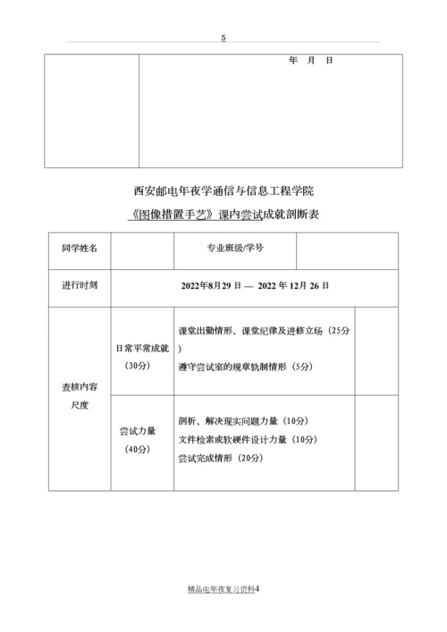 西安邮电大学图像处理技术实验报告.docx