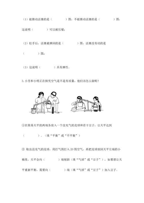 教科版小学三年级上册科学期末测试卷（巩固）.docx