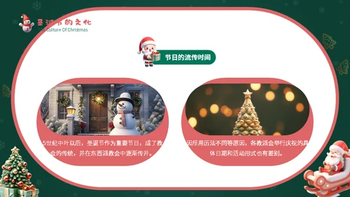 幼儿园圣诞节活动通用PPT模板