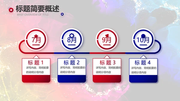 唯美创意星空工作汇报商务动态PPT