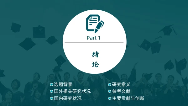 复旦大学应届生论文答辩通用ppt模板