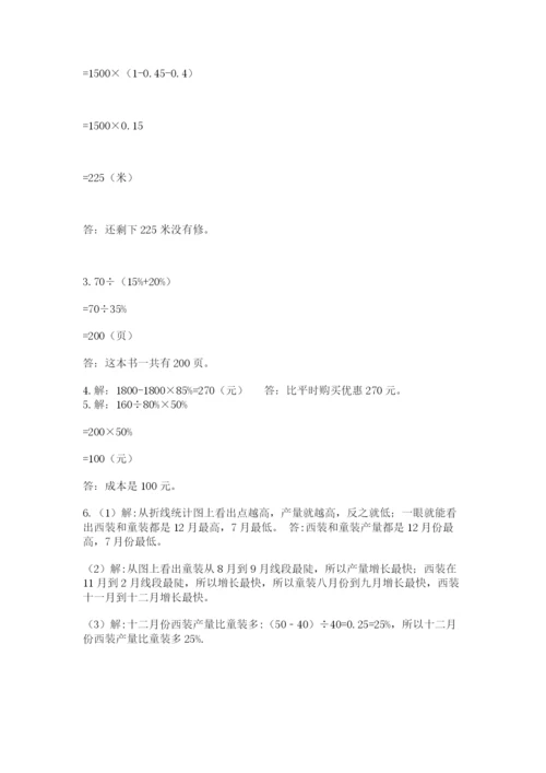 山东省济南市外国语学校小升初数学试卷及1套完整答案.docx