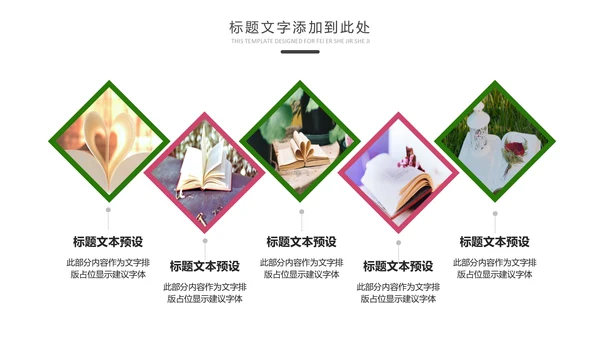 快乐阅读读书教育书香中国动态PPT模板