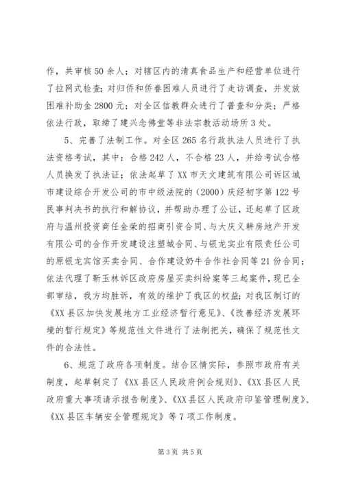 政府办工作总结及来年工作安排(1).docx