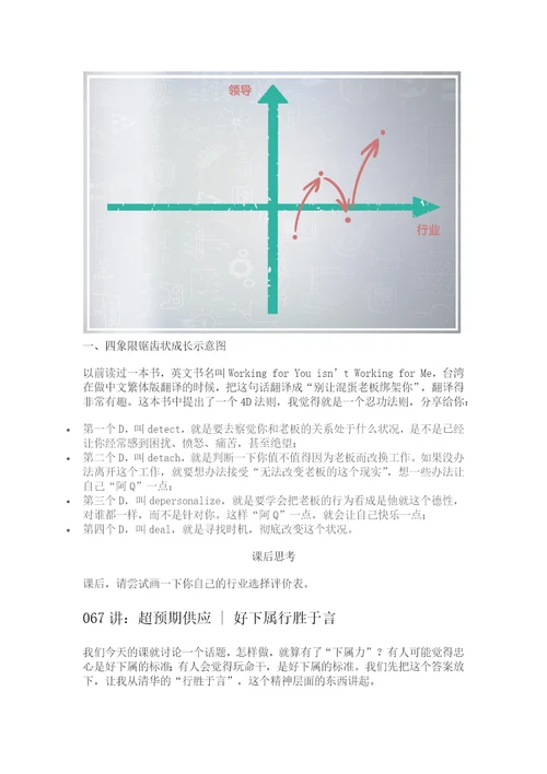 宁向东清华管理学课第4模块：指导下属