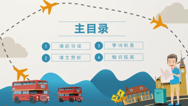 《我的家乡在哪里》小学语文课件PPT模板