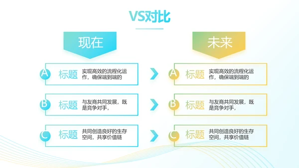 蓝色飘逸项目商业计划书PPT动态模板
