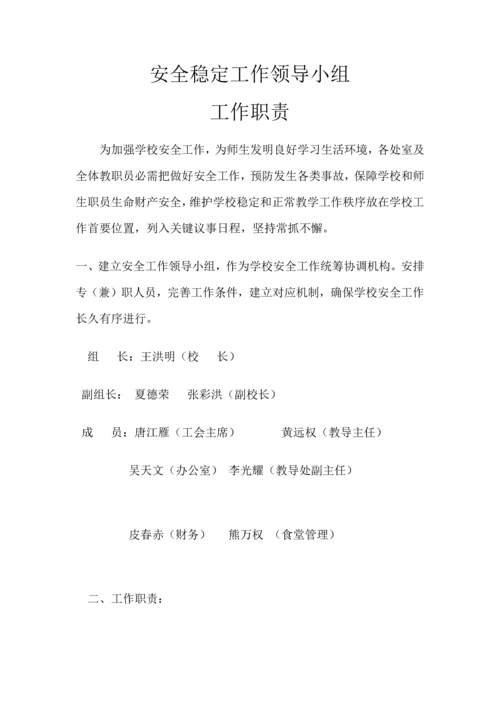 安全稳定工作应急专项预案.docx