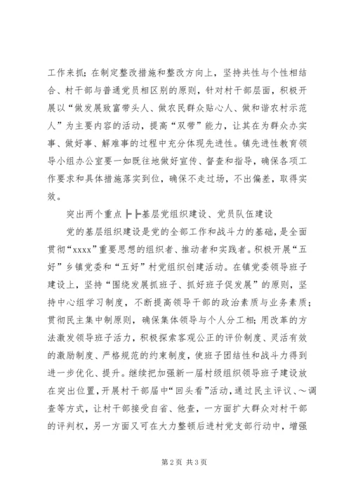 乡镇组织工作年度工作思路.docx