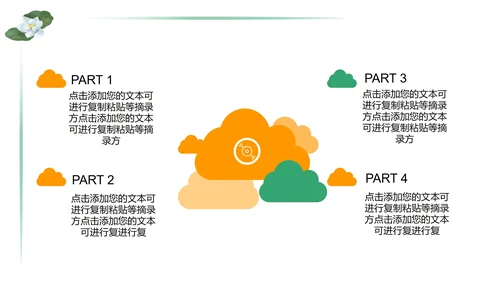 绿色简约中小学生教育日PPT模板
