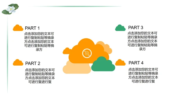绿色简约中小学生教育日PPT模板